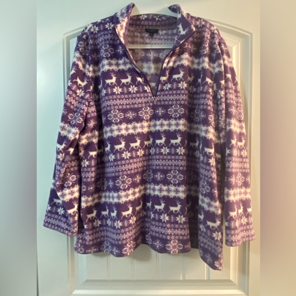 Talbots Fleece Pullover